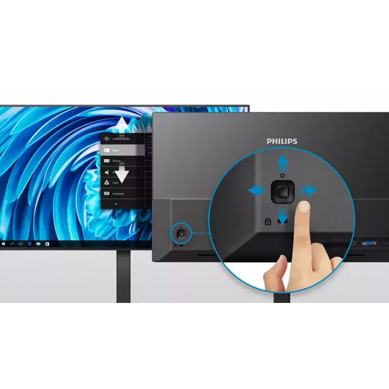 Philips 5000 serijos 34E1C5600HE/00 kompiuterio monitorius 86,4 cm (34 inch) 3440 x 1440 pikselių 4K Ultra HD LED juodas