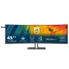 Philips 6000 serijos 45B1U6900C/00 kompiuterio monitorius 113 cm (44,5 col.) 5120 x 1440 pikselių UltraWide Dual Quad HD LED juodas