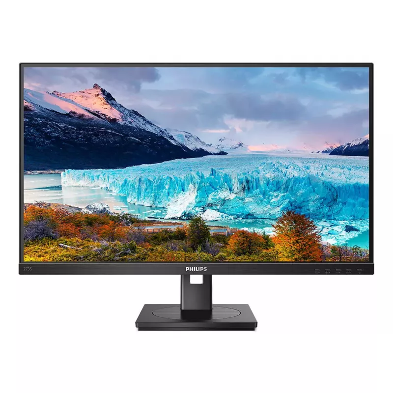 Philips S Line 273S1/00 kompiuterio monitorius 68.6 cm (27 colių) 1920 x 1080 pikselių Full HD LCD juodas