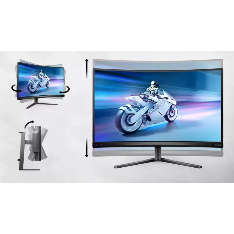 Philips Evnia 25M2N3200W/00 kompiuterio monitorius 62.2 cm (24.5 colio) 1920 x 1080 pikselių Full HD LCD pilka