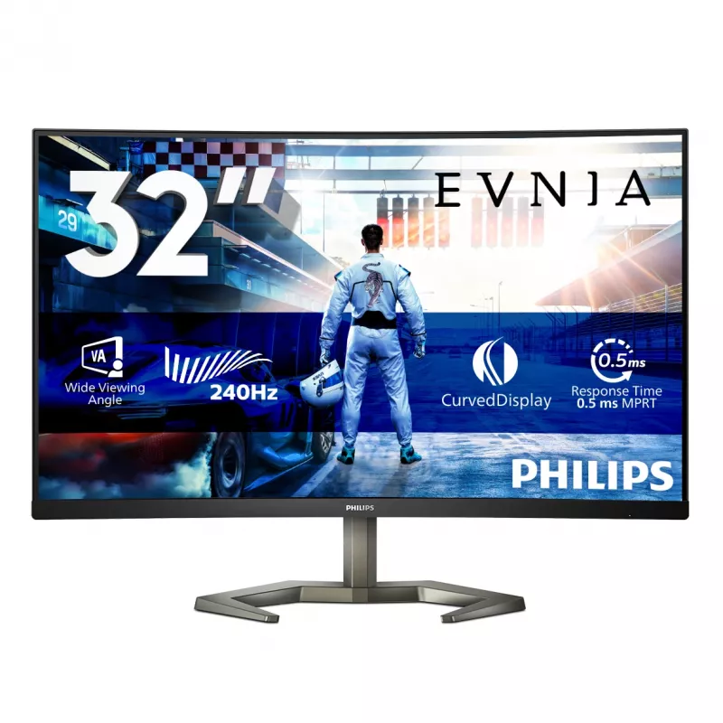 Philips Momentum 32M1C5200W/00 monitorius 80 cm (31,5 colio) 1920 x 1080 pikselių Full HD LCD juodas