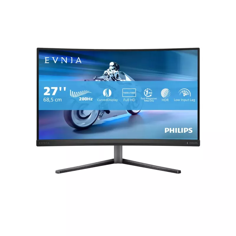 Philips Evnia 5000 27M2C5200W/00 monitorius 68,6 cm (27 colių) 1920 x 1080 Full HD VA LCD pilkas