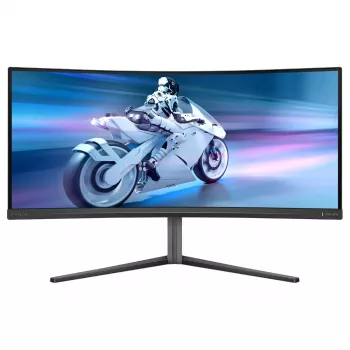 Philips Evnia 34M2C6500/00 monitorius 86,4 cm (34 colių) 3440 x 1440 pikselių Wide Quad HD QD-OLED pilkas