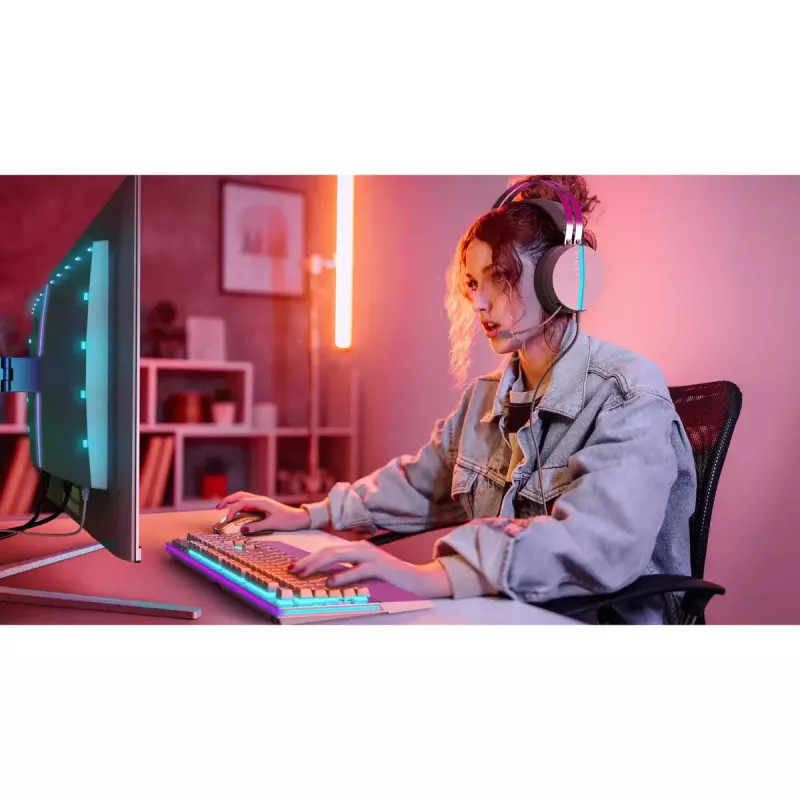 Philips Evnia 8000 32M2N8900/00 monitorius 80 cm (31,5 colio) 3840 x 2160 pikselių 4K Ultra HD QD-OLED Baltas