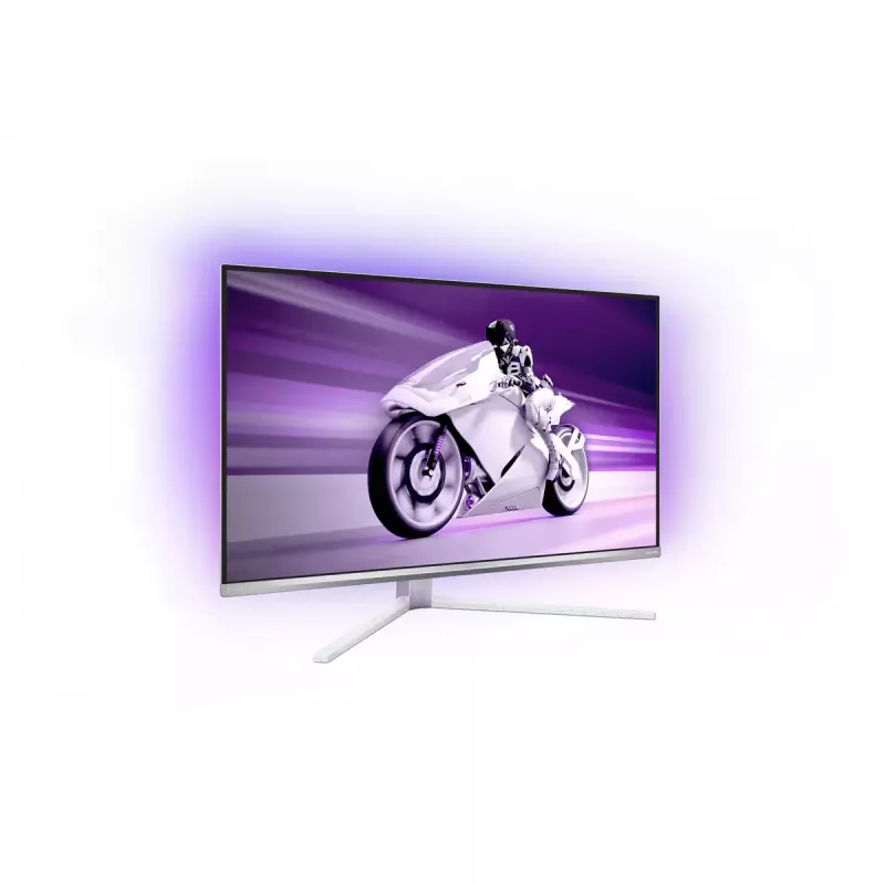 Philips Evnia 8000 32M2N8900/00 monitorius 80 cm (31,5 colio) 3840 x 2160 pikselių 4K Ultra HD QD-OLED Baltas