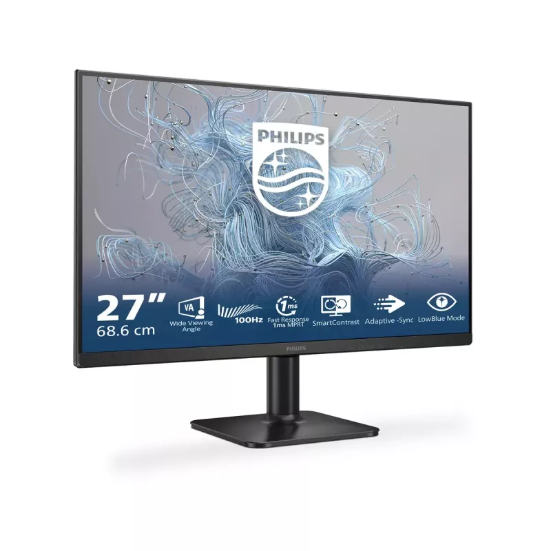 Philips 1000 serijos 27E2N1100L/00 kompiuterio monitorius 68,6 cm (27 colių) 1920 x 1080 pikselių Full HD LCD juodas