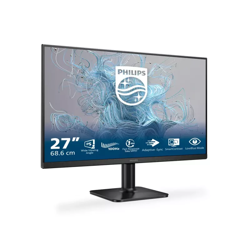 Philips 1000 serijos 27E2N1110/00 kompiuterio monitorius 68.6 cm (27 col.) 1920 x 1080 pikselių Full HD LCD juodas
