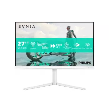 Philips Evnia 27M2N3501PA/00 27 colių QHD IPS monitorius baltas