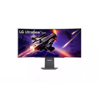 LG 45GS95QE-B monitor kompiuteriui 114,3 cm (45 colių) 3440 × 1440 pikselių Wide Quad HD OLED juodas