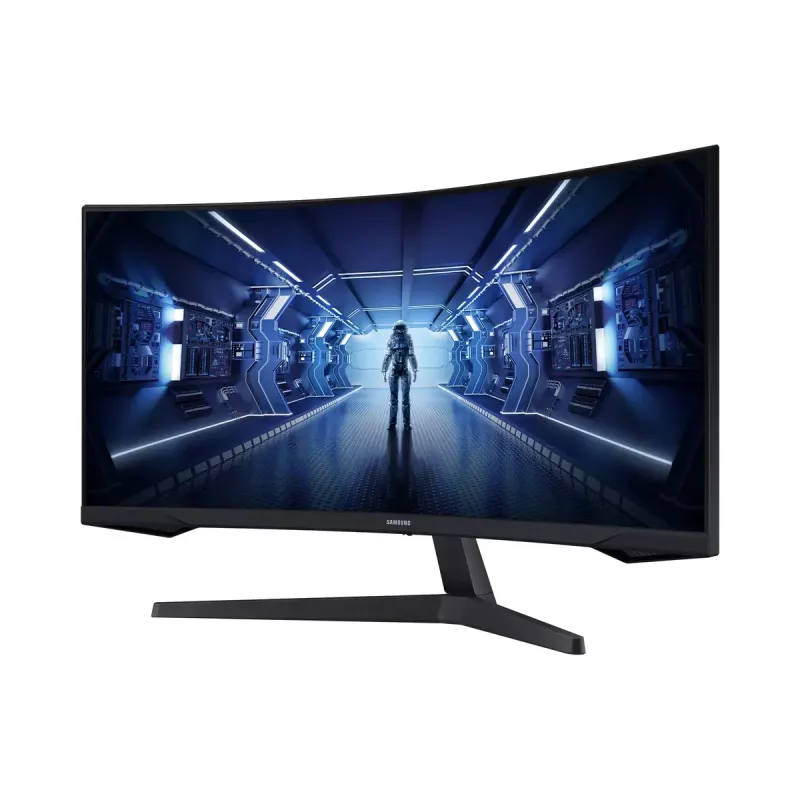 Monitorius Samsung G55T 86,4 cm (34 col.) 3440 x 1440 UltraWide Quad HD LED juodas