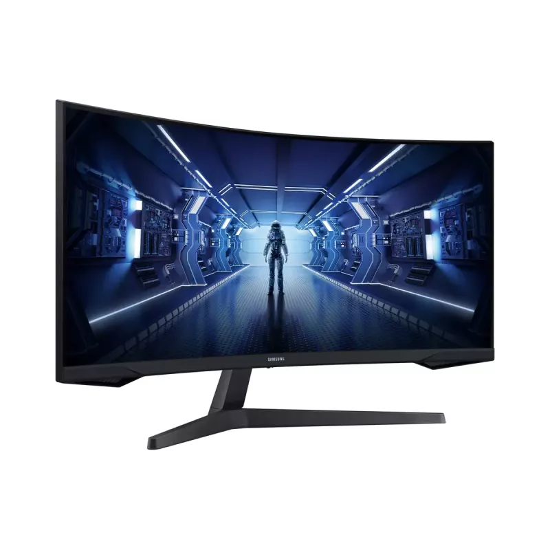 Monitorius Samsung G55T 86,4 cm (34 col.) 3440 x 1440 UltraWide Quad HD LED juodas