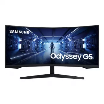 Monitorius Samsung G55T 86,4 cm (34 col.) 3440 x 1440 UltraWide Quad HD LED juodas