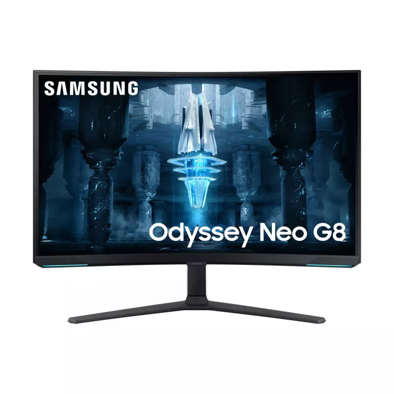 Samsung G85NB monitorius 81,3 cm (32 colių) 3840 x 2160 pikselių 4K Ultra HD LED Baltas (atidaryta pakuotė)
