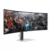 Samsung G93SC monitorius 124,5 cm (49 col.) 5120 x 1440 pikselių Dual QHD OLED sidabrinis
