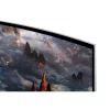 Samsung G93SC monitorius 124,5 cm (49 col.) 5120 x 1440 pikselių Dual QHD OLED sidabrinis