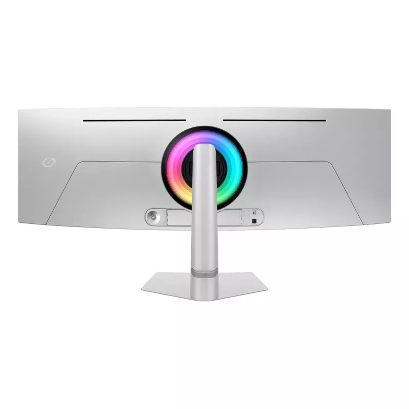 Samsung G93SC monitorius 124,5 cm (49 col.) 5120 x 1440 pikselių Dual QHD OLED sidabrinis