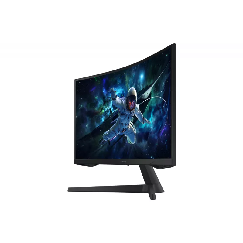 Monitorius Samsung G55C 68,6 cm (27 colių) 2560 x 1440 pikselių Wide Quad HD LED juodas