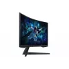 Monitorius Samsung G55C 68,6 cm (27 colių) 2560 x 1440 pikselių Wide Quad HD LED juodas