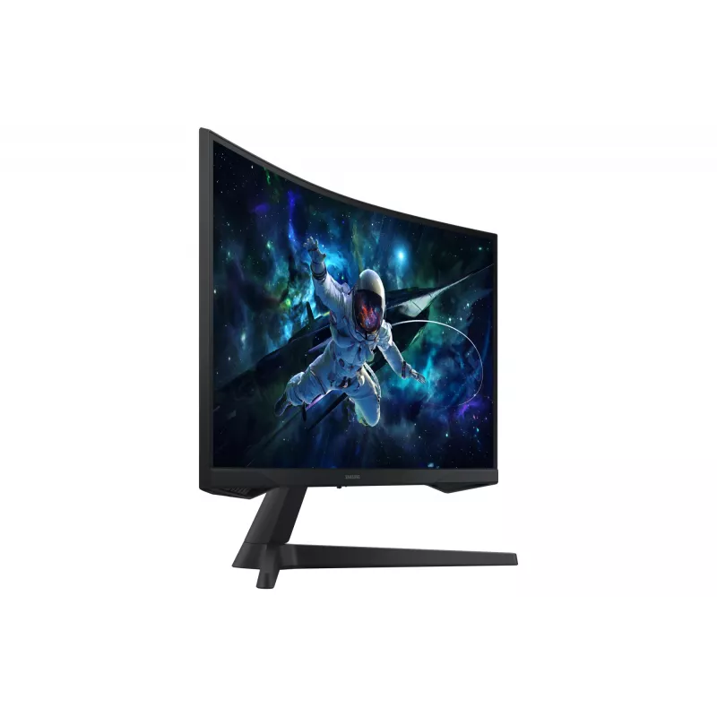 Monitorius Samsung G55C 68,6 cm (27 colių) 2560 x 1440 pikselių Wide Quad HD LED juodas