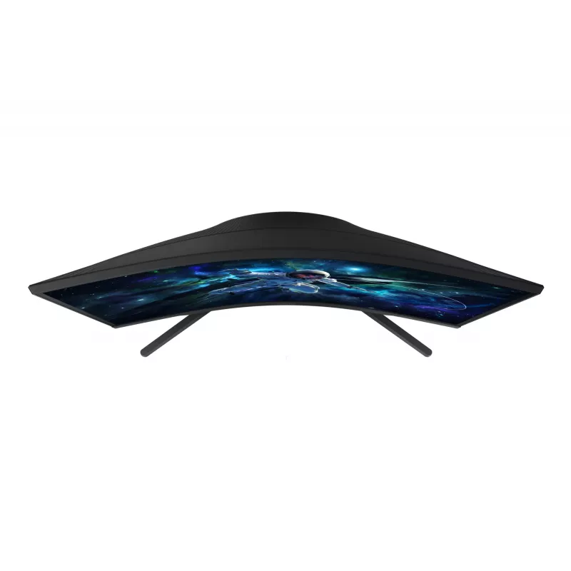 Monitorius Samsung G55C 68,6 cm (27 colių) 2560 x 1440 pikselių Wide Quad HD LED juodas