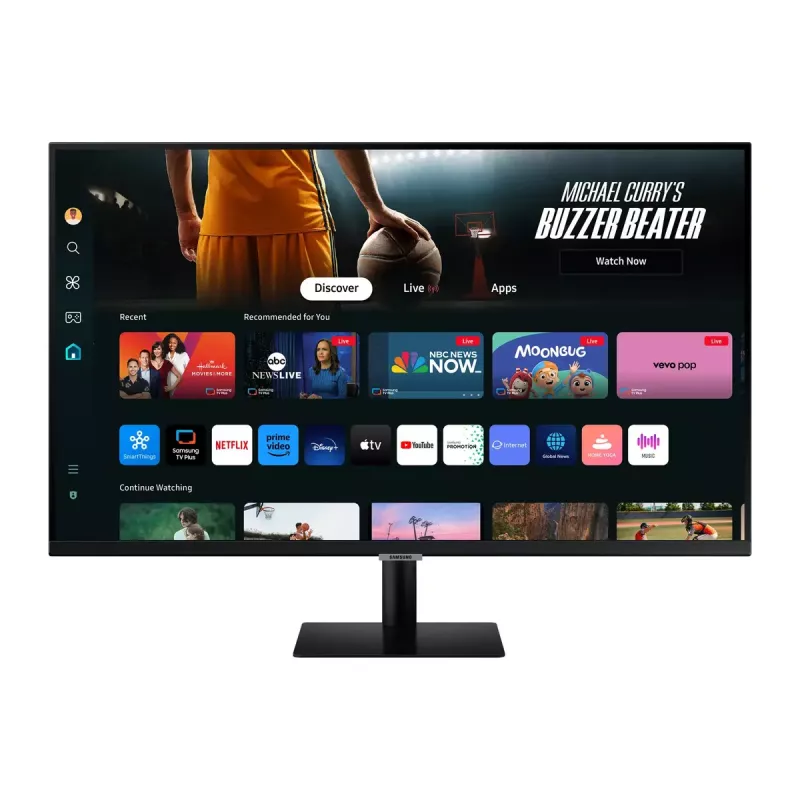 Samsung M70D monitorius 81,3 cm (32 coliai) 3840 x 2160 4K Ultra HD LED juodas