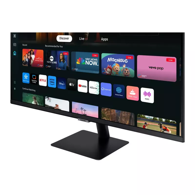 Samsung M70D monitorius 81,3 cm (32 coliai) 3840 x 2160 4K Ultra HD LED juodas