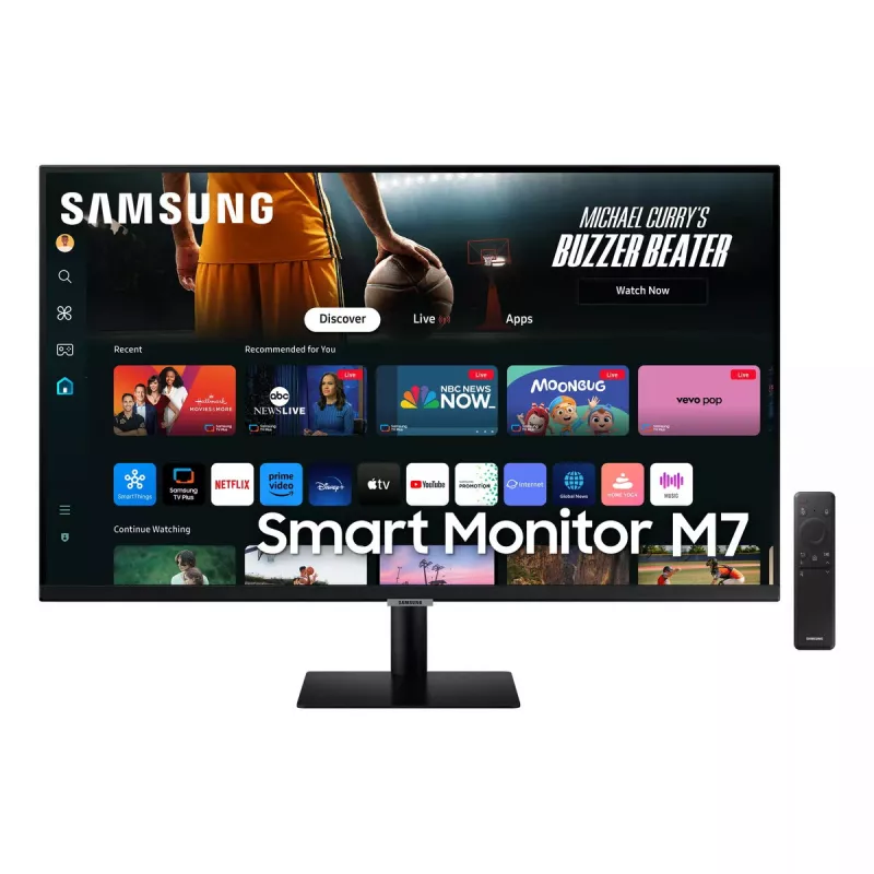 Samsung M70D monitorius 81,3 cm (32 coliai) 3840 x 2160 4K Ultra HD LED juodas