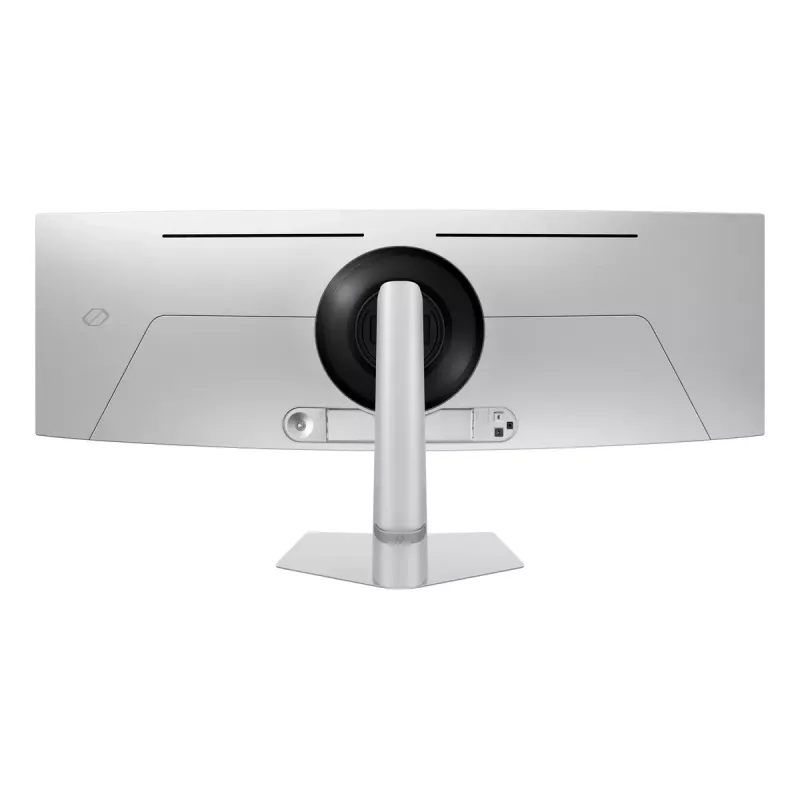 49 colių OLED lenktas monitorius Samsung S49DG910SU – Dual QHD 5120×1440, 32:9, 0,03 ms, 2×USB-C, VESA, reguliuojamas aukštis