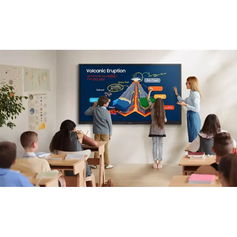 Monitor Samsung LH86WAFWLGCXEN 86 colių liečiamasis ekranas 3840 x 2160