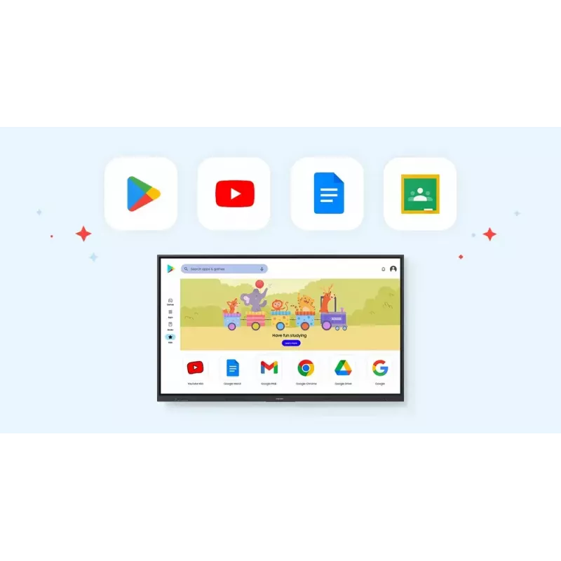 Monitor Samsung LH86WAFWLGCXEN 86 colių liečiamasis ekranas 3840 x 2160