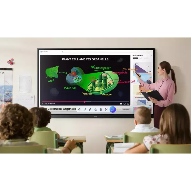 Monitor Samsung LH86WAFWLGCXEN 86 colių liečiamasis ekranas 3840 x 2160
