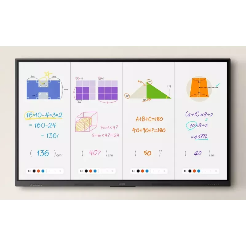 Monitor Samsung LH86WAFWLGCXEN 86 colių liečiamasis ekranas 3840 x 2160