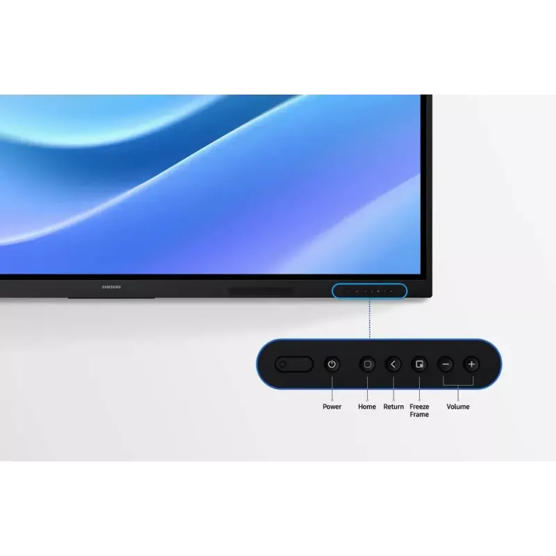 Monitor Samsung LH86WAFWLGCXEN 86 colių liečiamasis ekranas 3840 x 2160