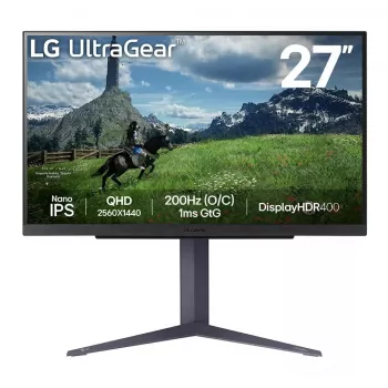 Monitorius LG 27GS85Q-B 68,6 cm (27 colių) 2560 x 1440 pikselių Quad HD LCD juodas