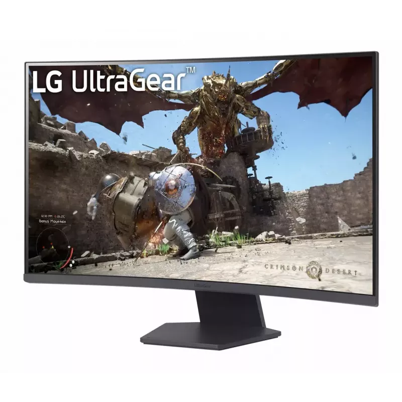 LG 32GS60QC-B kompiuterio monitorius 80 cm (31,5 colio) 2560 x 1440 pikselių Quad HD LCD juodas