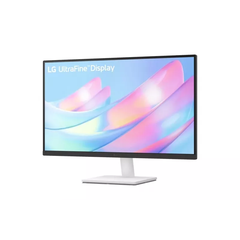 LG 27US500-W monitor 68,6 cm (27 colių) 3840 x 2160 4K Ultra HD IPS LCD baltas