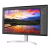 Monitorius LG 32UN650K-W 32 colių 4K UHD IPS LED, 3840×2160, 10 bitų, HDR efektas, 60 Hz, 5 ms, 350 cd/m², garsiakalbiai, VESA, aukščio/pasvirimo reguliavimas