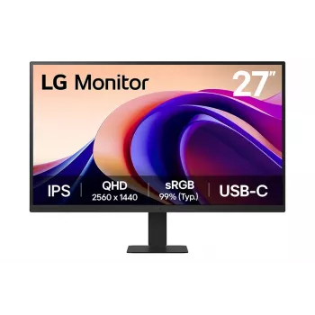 Monitorius LG 27 colių IPS QHD 2560x1440 (27U631A-B), 27 colių, 100 Hz, 5 ms, HDR10, USB-C PD 15W, VESA