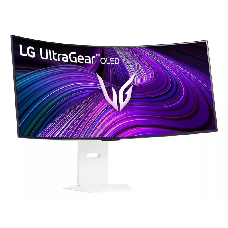 39 colių OLED monitorius LG 39GX90SA-W — 3440 x 1440, 21:9, lenktas, įmontuoti garsiakalbiai, VESA, USB-C