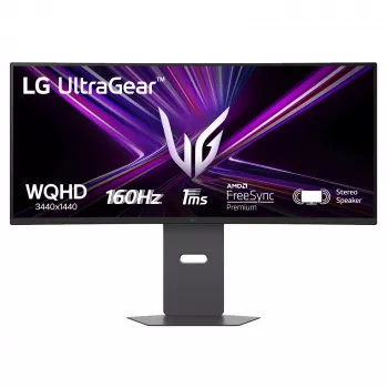 LG 34G600A-B monitor 86,4 cm (34 colių) 3440 x 1440 pikselių Wide Quad HD LCD juodas