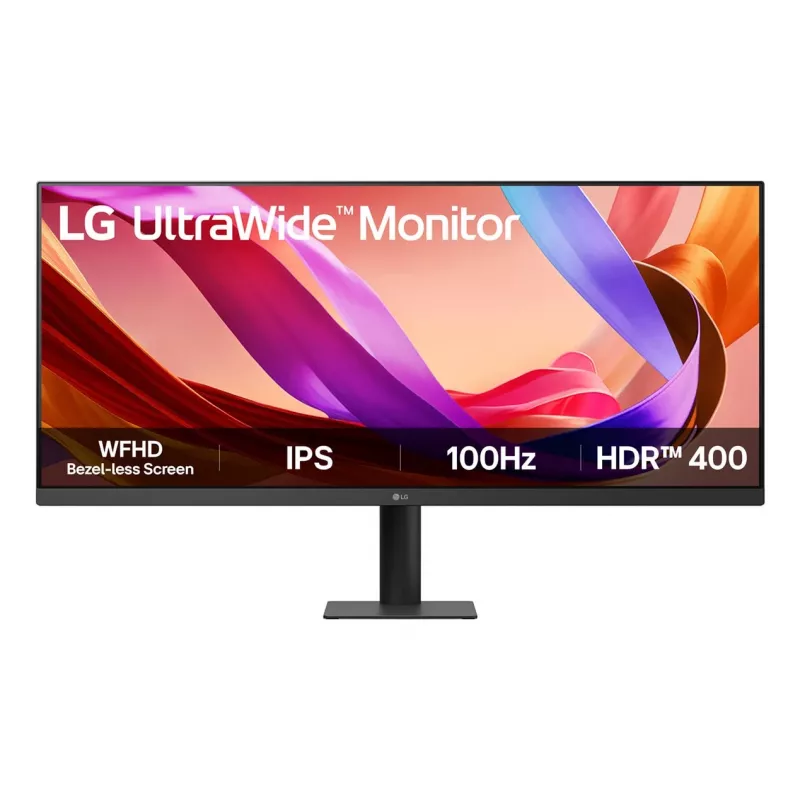 LG 34U511A-B monitor kompiuterinis 86,4 cm (34 col.) 2560 x 1080 pikselių WFHD LED juodas