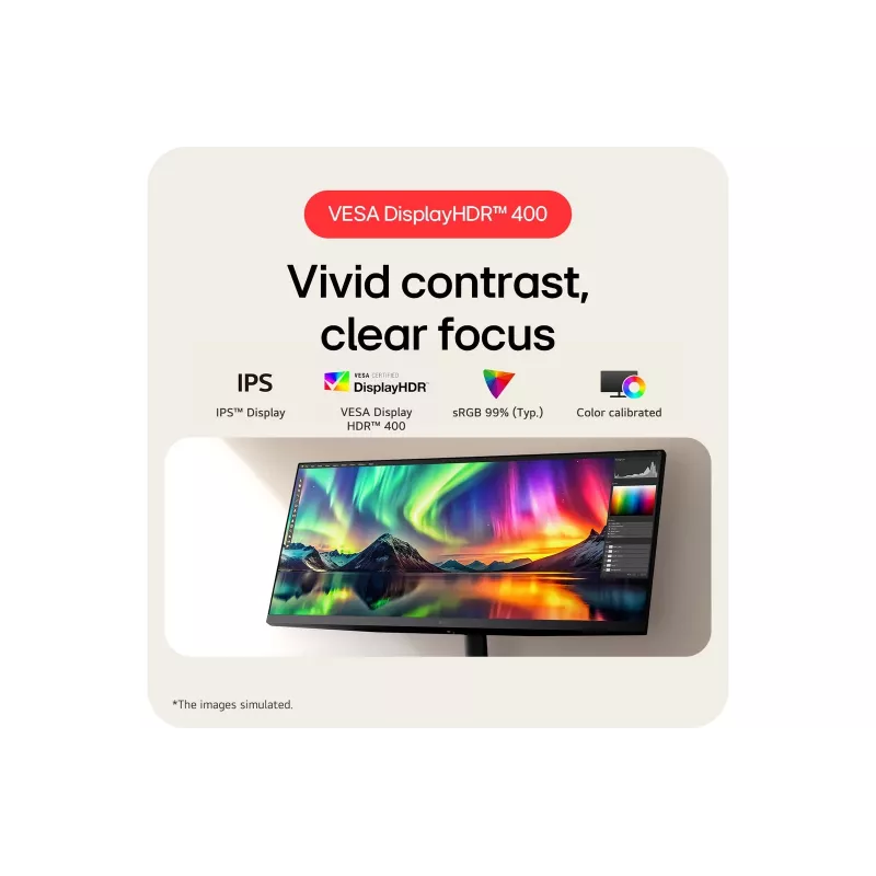 LG 34U511A-B monitor kompiuterinis 86,4 cm (34 col.) 2560 x 1080 pikselių WFHD LED juodas