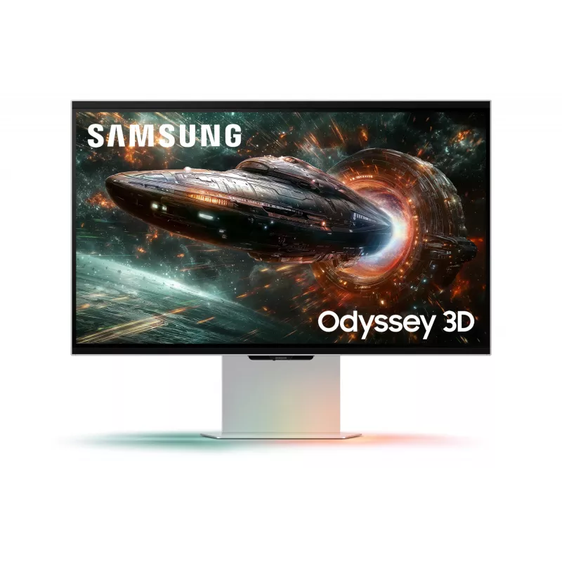 Samsung G90XF monitorius 68,6 cm (27 colių) 3840 x 2160 4K Ultra HD LCD sidabrinis