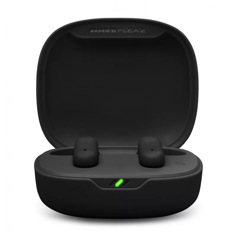 JBL Wave Flex 2 Belaidės ausinės Į ausį Skambučiai/Muzika USB Type-C Juodos