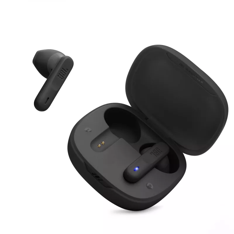 JBL Wave Flex 2 Belaidės ausinės Į ausį Skambučiai/Muzika USB Type-C Juodos