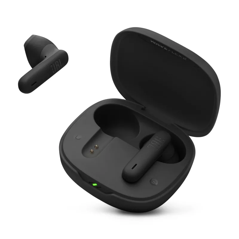 JBL Wave Flex 2 Belaidės ausinės Į ausį Skambučiai/Muzika USB Type-C Juodos