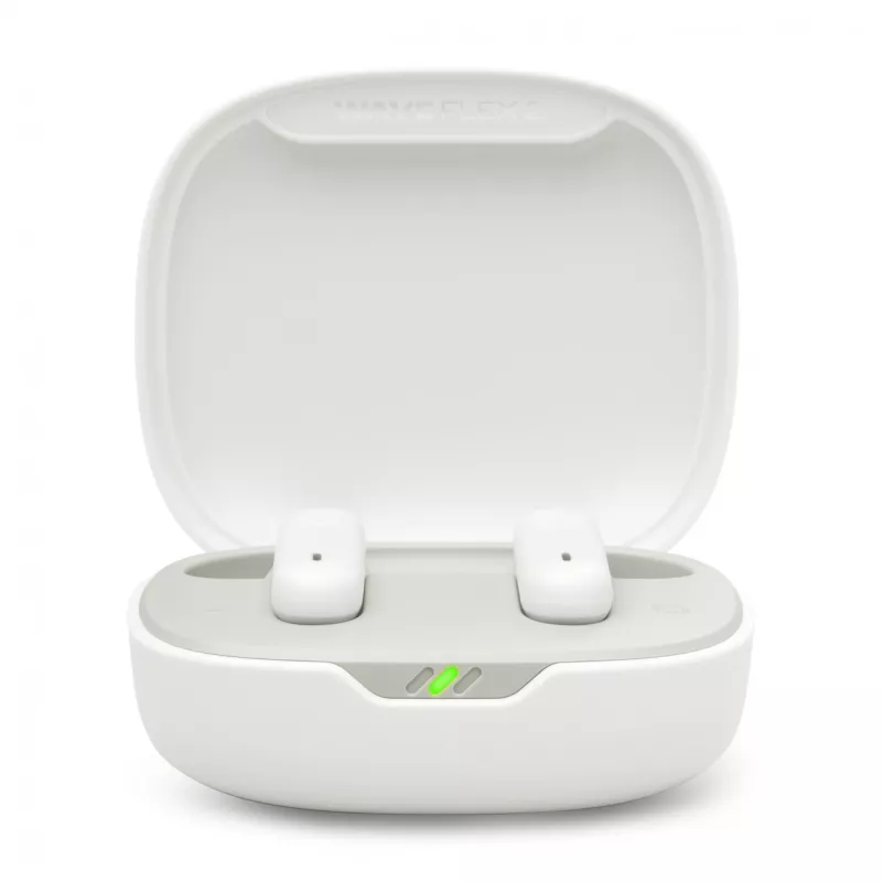 JBL Wave Flex 2 Belaidės ausinės Į ausį Skambučiai/Muzika USB Type-C Bluetooth Balta