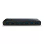 TP-Link UH720 USB 3.2 Gen 1 (3.1 Gen 1) Micro-B 7 prievadų USB šakotuvas su 2 įkrovimo prievadais, 5000 Mbit/s, juodas