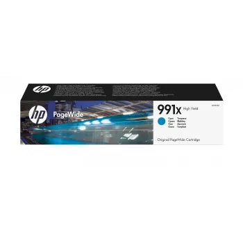 HP 991X didelės išeigos mėlyna originali PageWide kasetė
