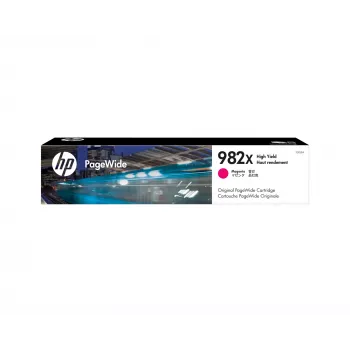 HP 982X didelės talpos purpurinis originalus PageWide kasetė, purpurinė, 1 vnt., 16000 puslapių
